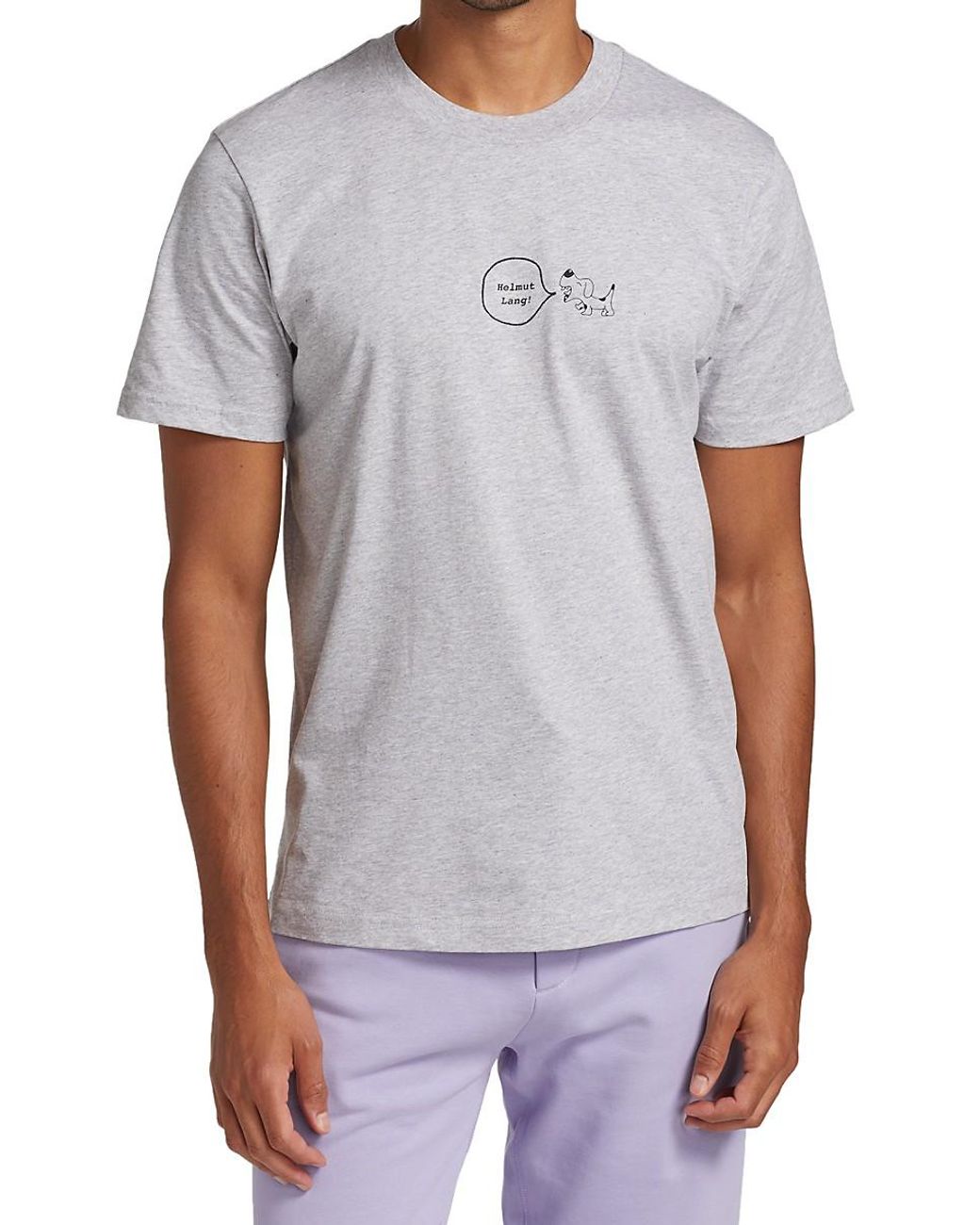 helmut lang puppy tee