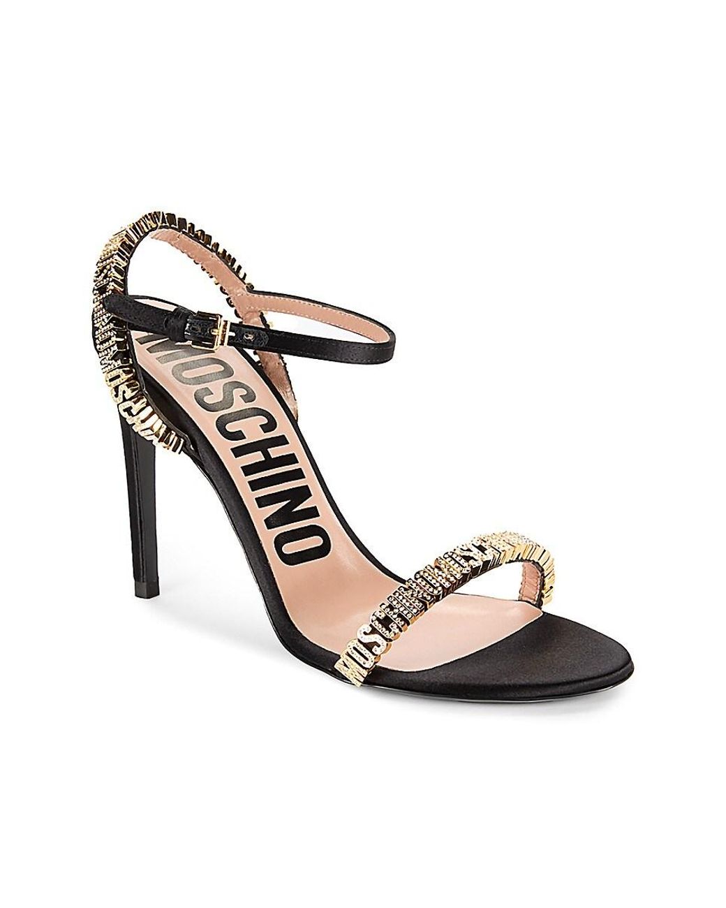 サンダル・ミュール Moschino Maxi Crystal Slingbacks Moschino Moschino Maxi Crystal Slingbacks - Sandals