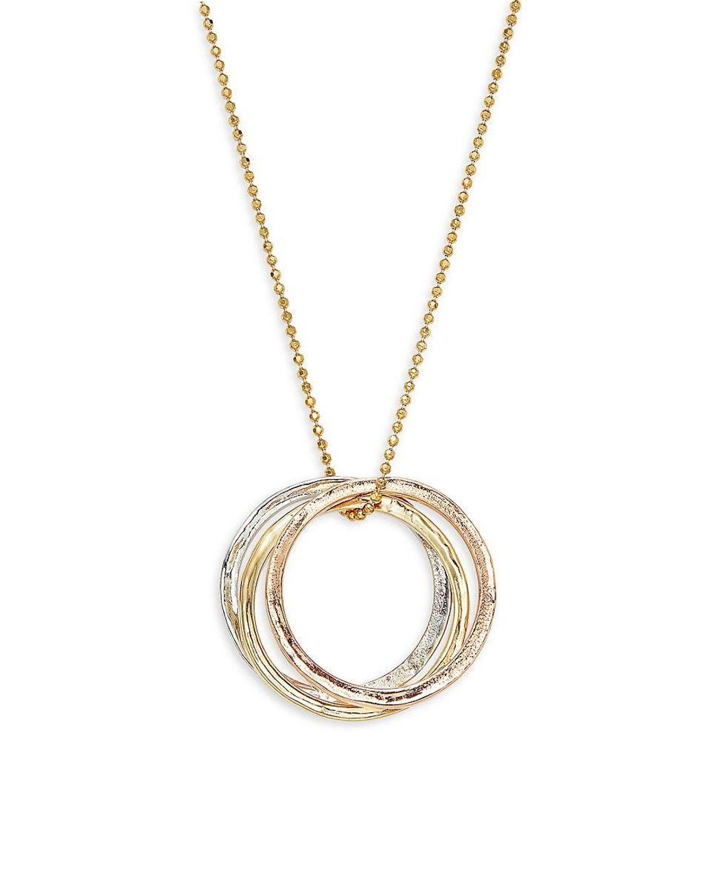 Zoe Chicco Women's 14K Gold Padlock Diamond Necklace