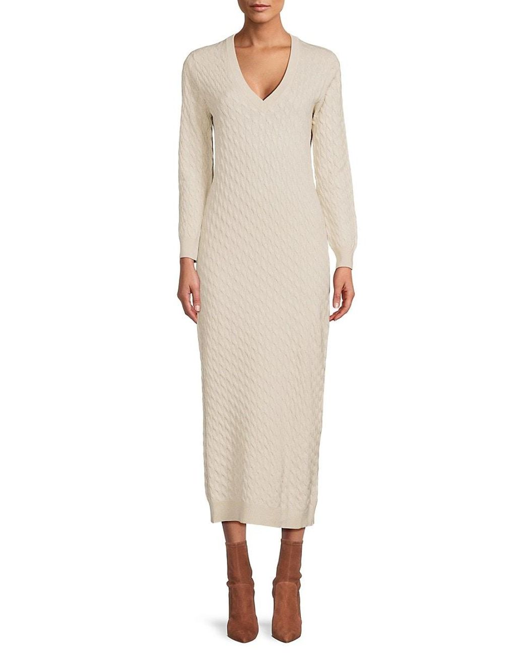 Maxi Knit Sweater Dress Cable Knit Dress Zara Oversized Sweater Dress  Knitted Dress Maxi