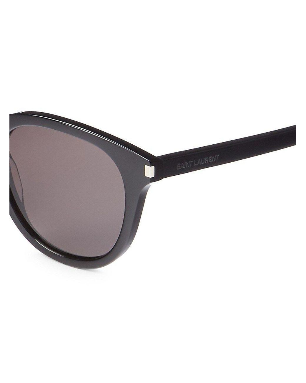 Saint laurent 60mm round sunglasses sales