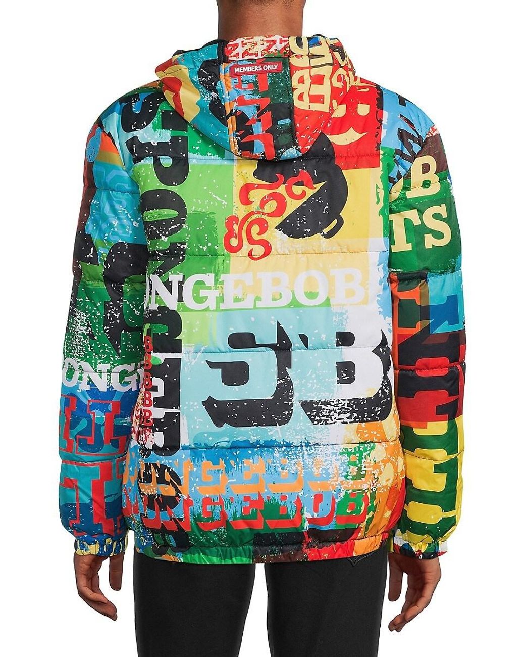Members only spongebob jacket 2025