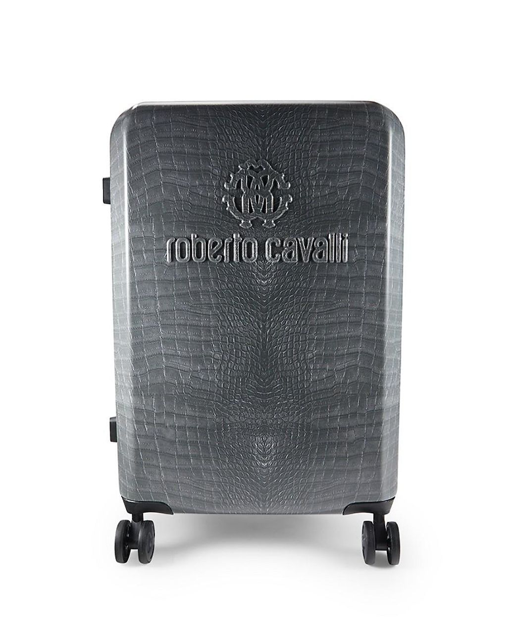 Roberto Cavalli 24 Inch Hard Case Spinner Suitcase in Gray | Lyst