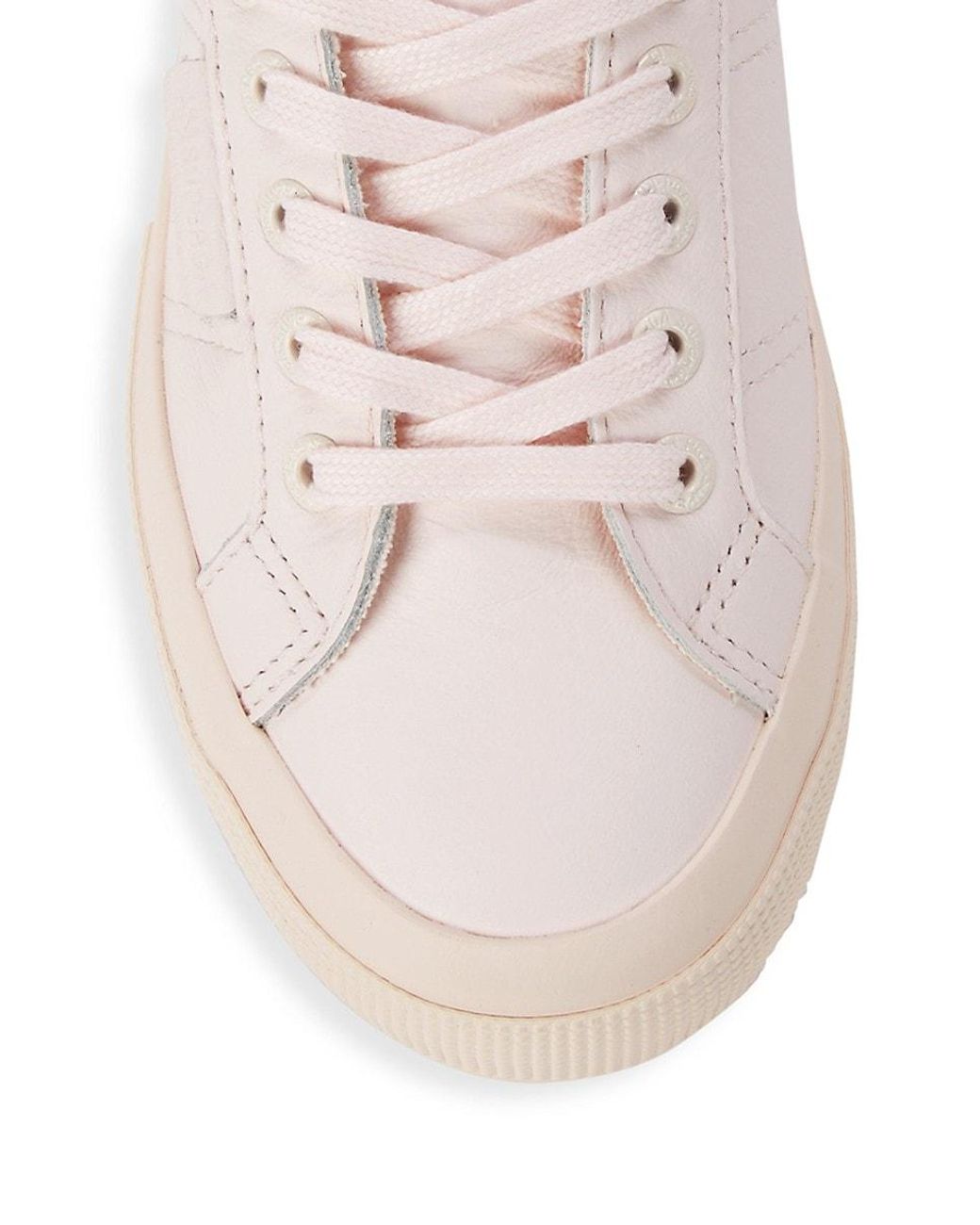 superga pink leather