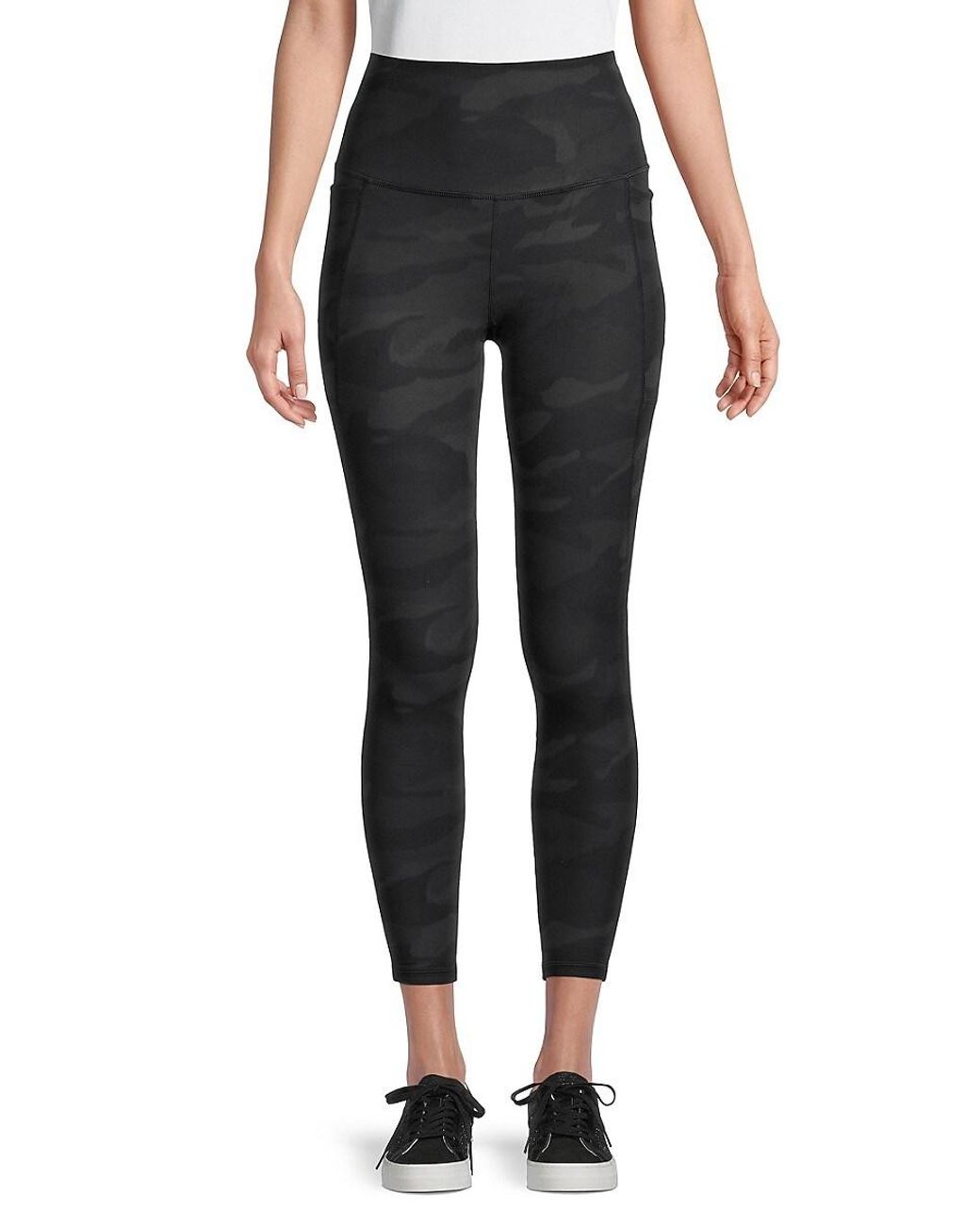 Spyder Pocket Camouflage leggings in Black Lyst