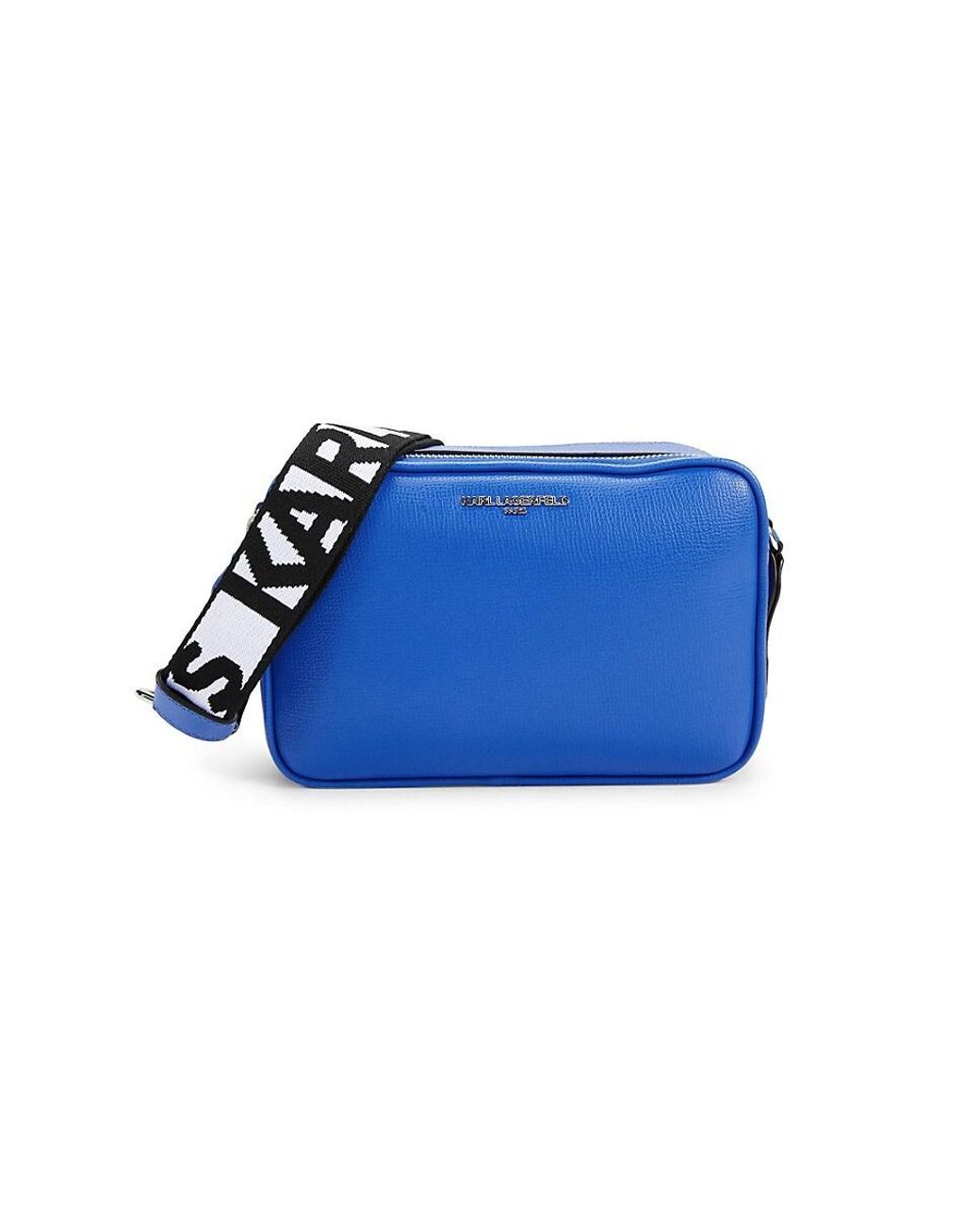 Karl Lagerfeld Maybelle Camera Crossbody Bag in Blue Lyst Canada