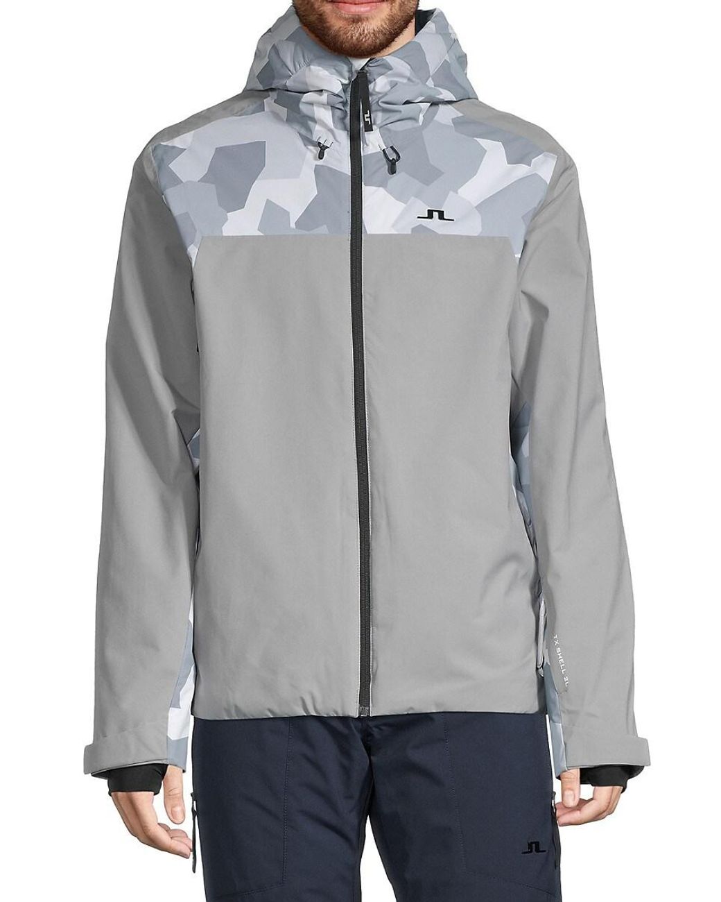 J.Lindeberg J.lindeberg Base Camp Ski Jacket in Gray for Men | Lyst