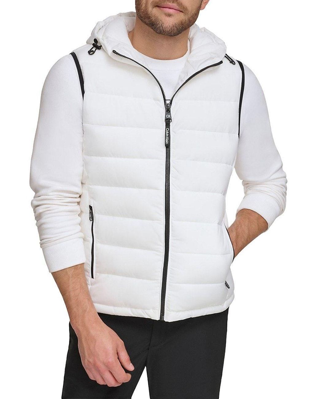 Calvin klein cheap hooded vest