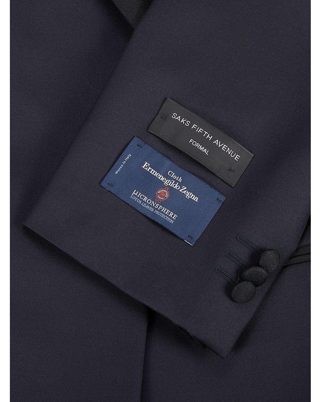 saks fifth avenue zegna suits
