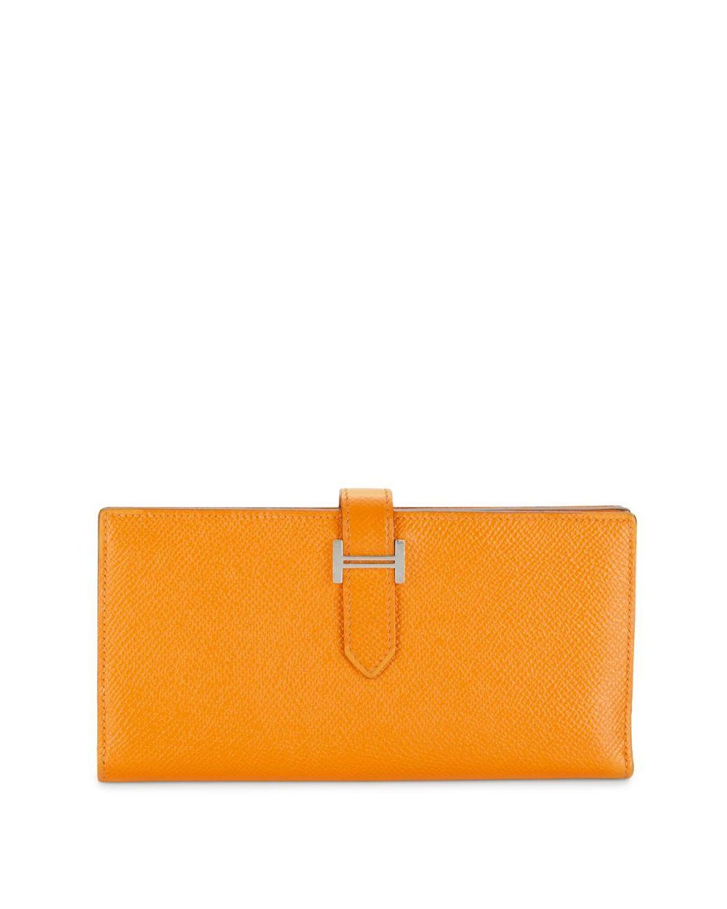 SOLD!!! Authentic Vintage Hermes Bearn Long Wallet