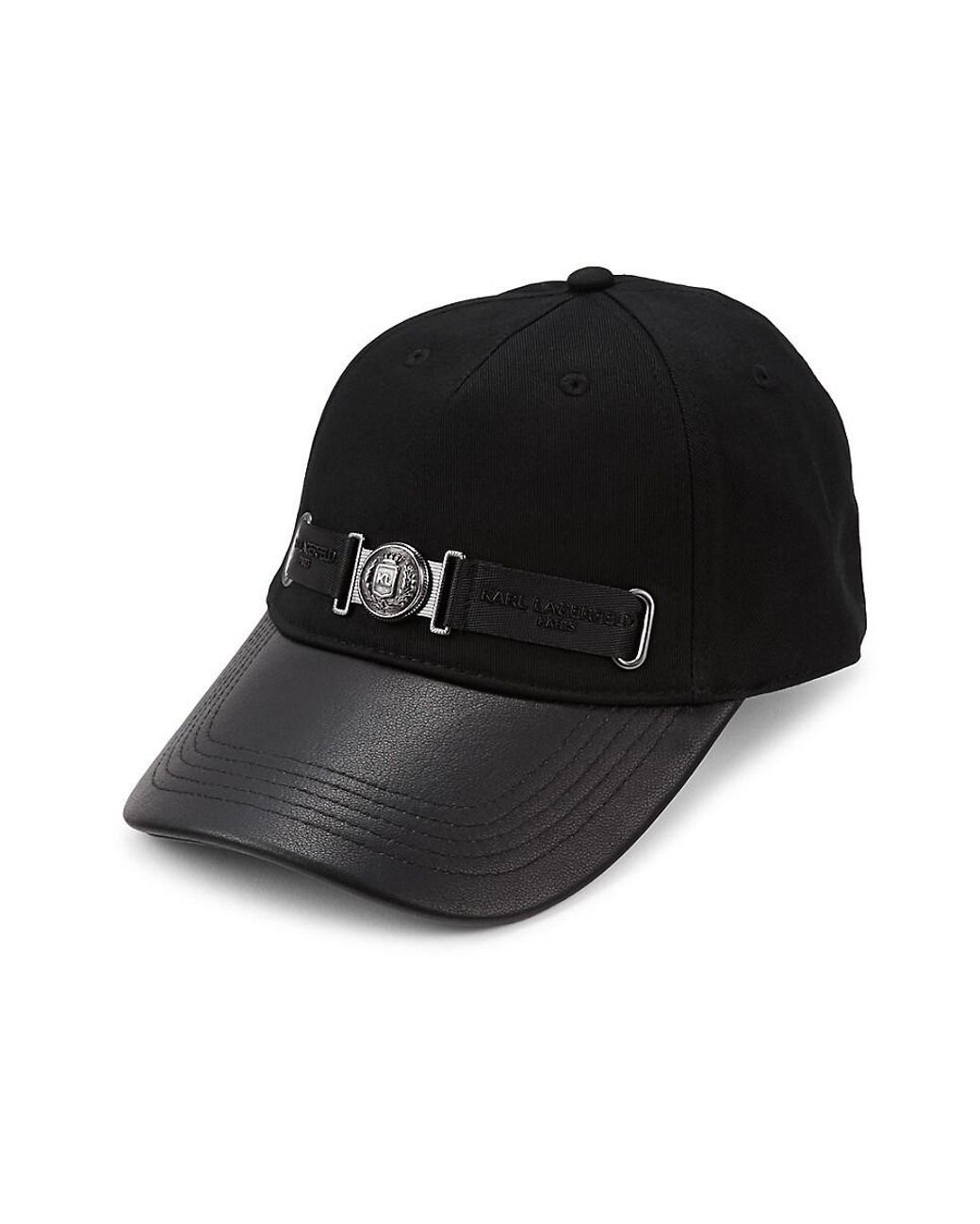 Karl Lagerfeld Crest Baseball Cap in Black for Men | Lyst Karl Lagerfeld Crest Baseball Cap in Black for Men | Lyst