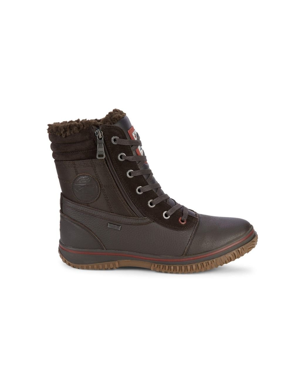 pajar tour fleece lined waterproof boot