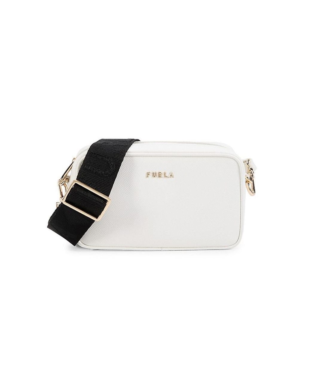 Furla Logo Camera Shoulder Bag Lyst