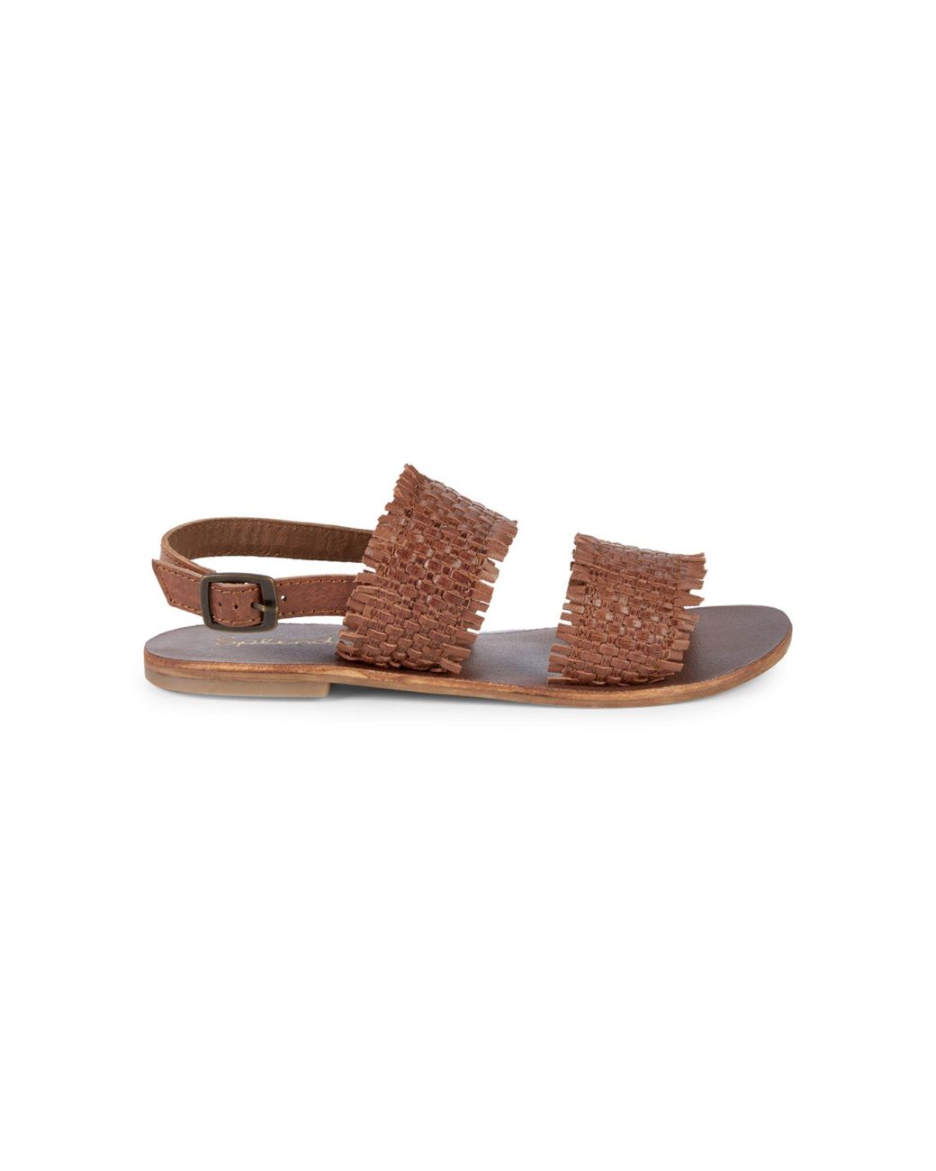 basket woven sandals
