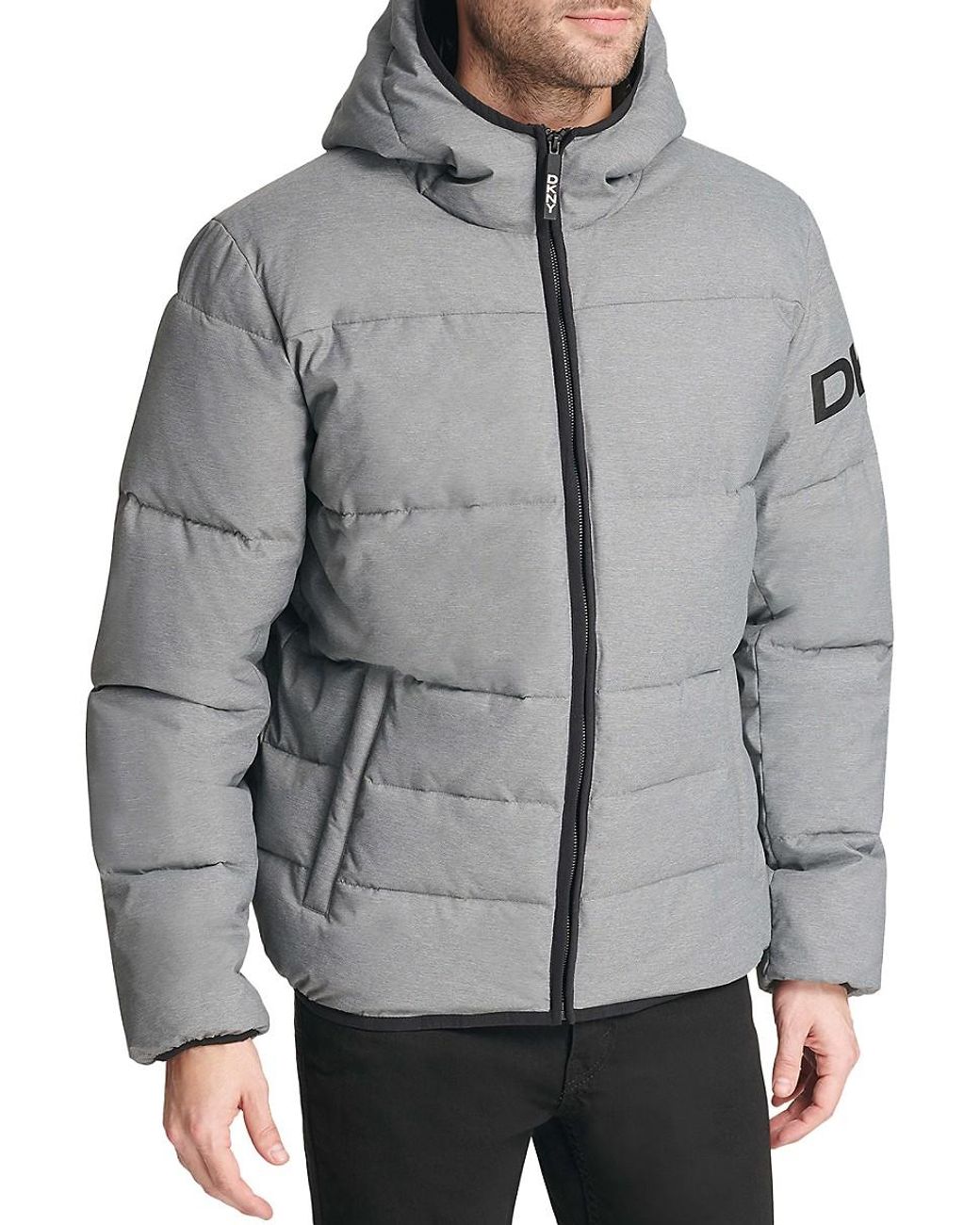 dkny puffer men