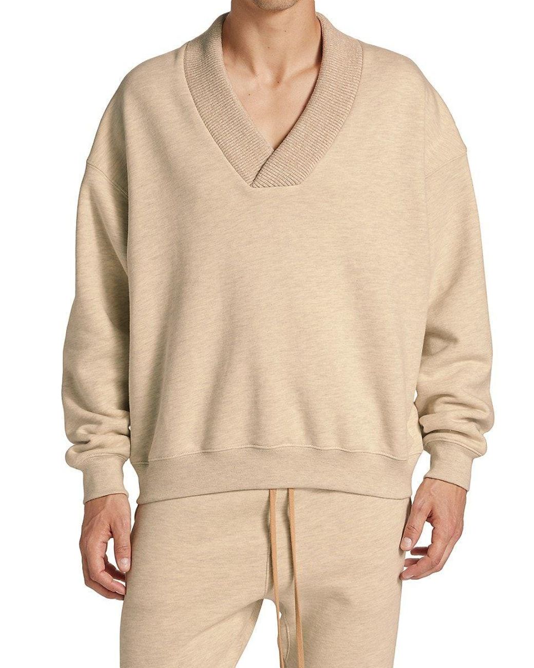 V neck hoodie online sweatshirt