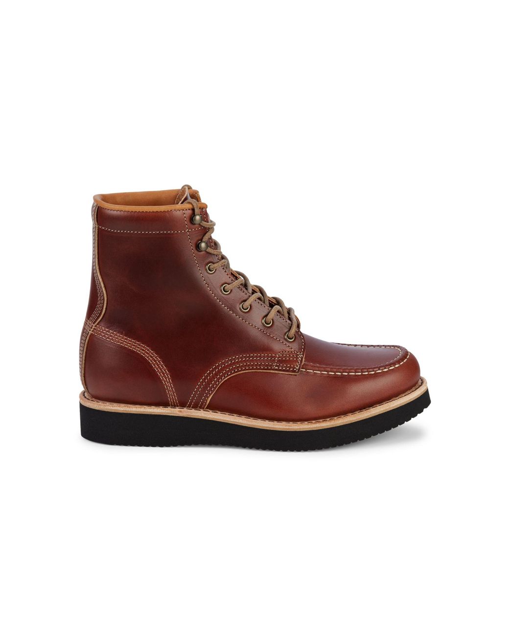 Timberland American Craft Moc-toe Leather Boots in Brown for Men