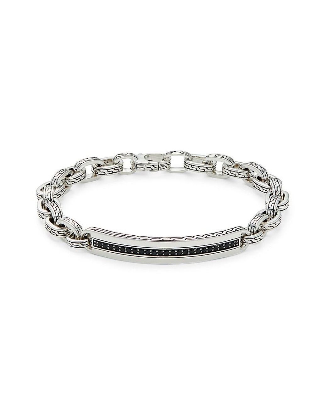 John Hardy Classic Chain Sterling Silver 11mm Hook Bracelet