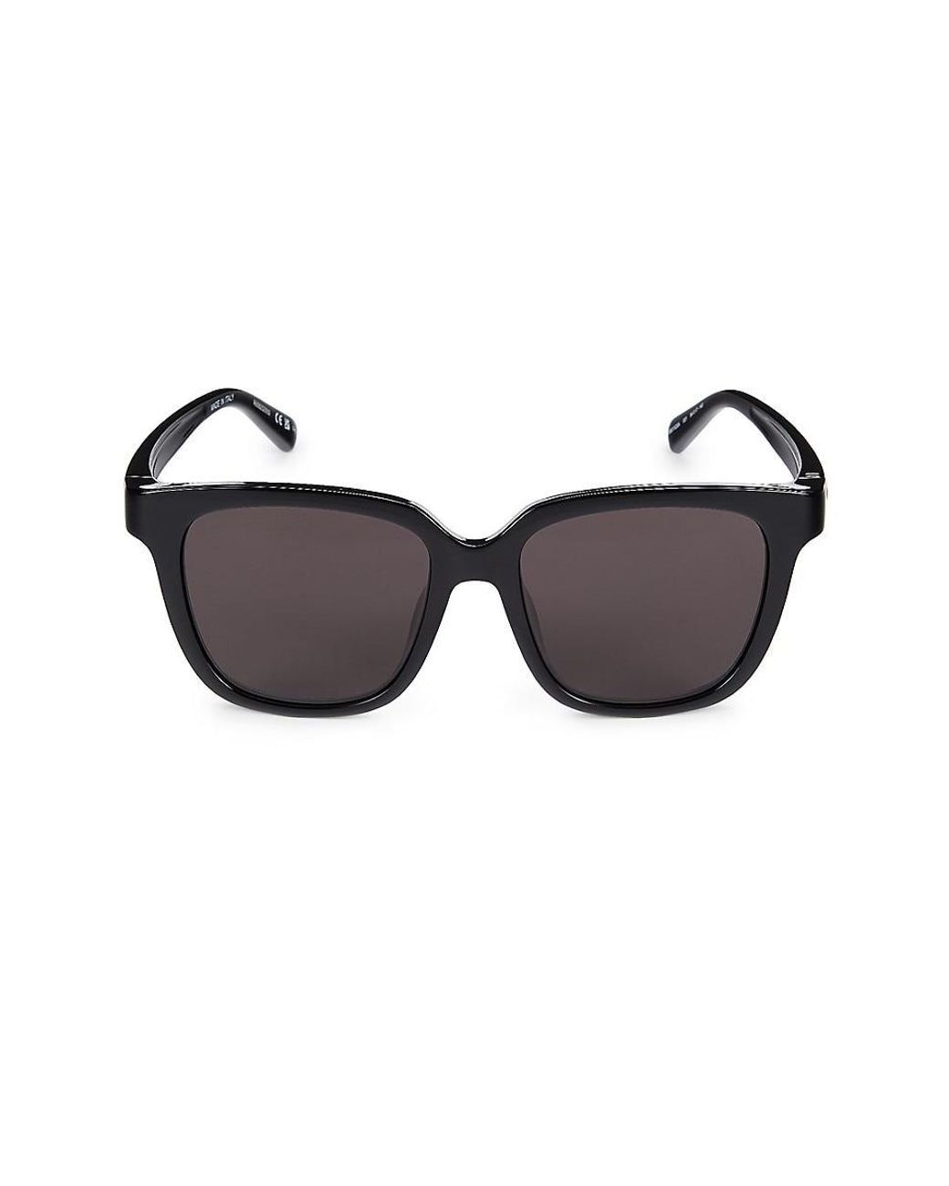 現行モデル BALENCIAGA SQUAR SUNGLASSES BALENCIAGA Square-frame tortoiseshell acetate sunglasses