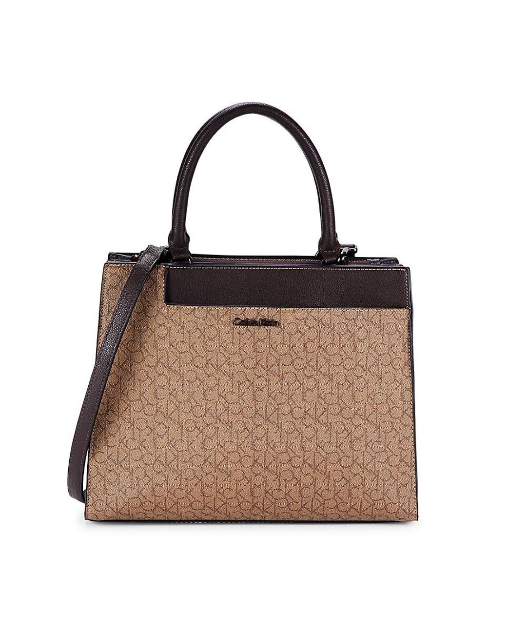 Calvin klein mercy signature shoulder bag best sale