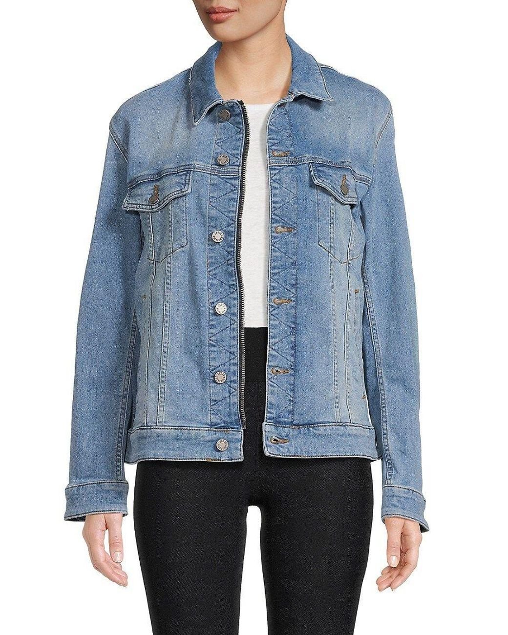 Blue Oversize denim jacket Stella McCartney - Vitkac Canada