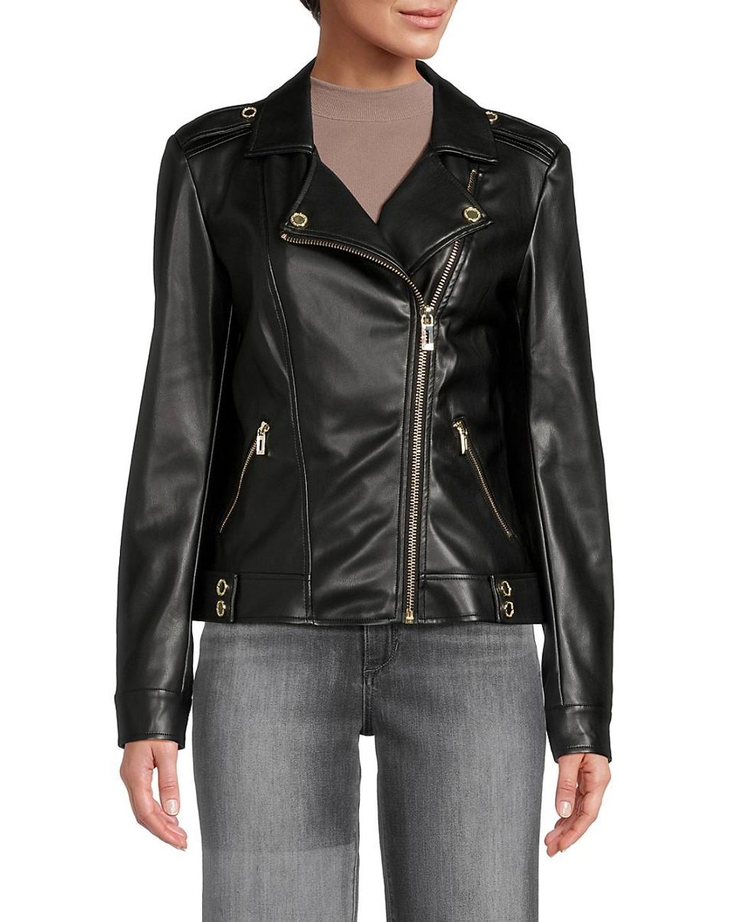 Faux leather hotsell motorcycle jackets