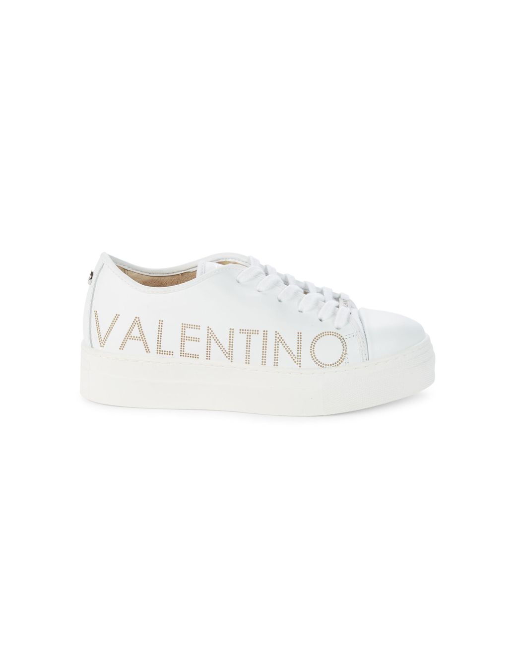 valentino by mario valentino dalia leather platform sneakers