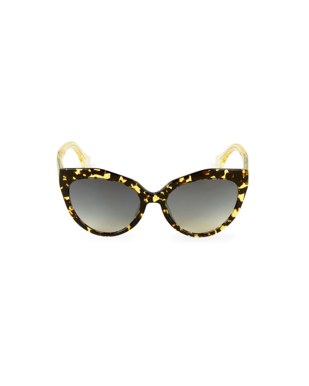 Balenciaga 52mm Tortoiseshell Cateye Sunglasses in Brown | Lyst