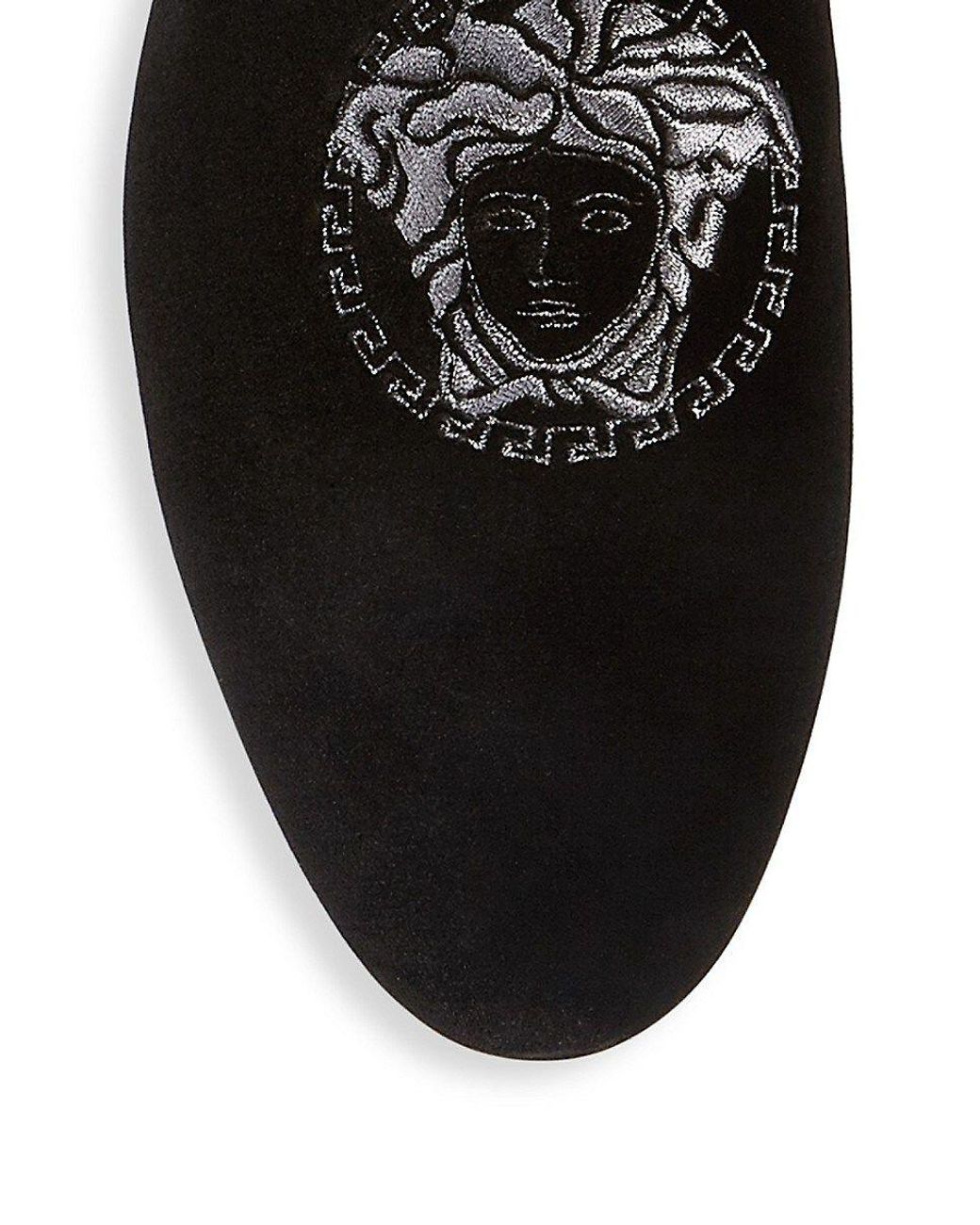 Medusa head store velvet slippers