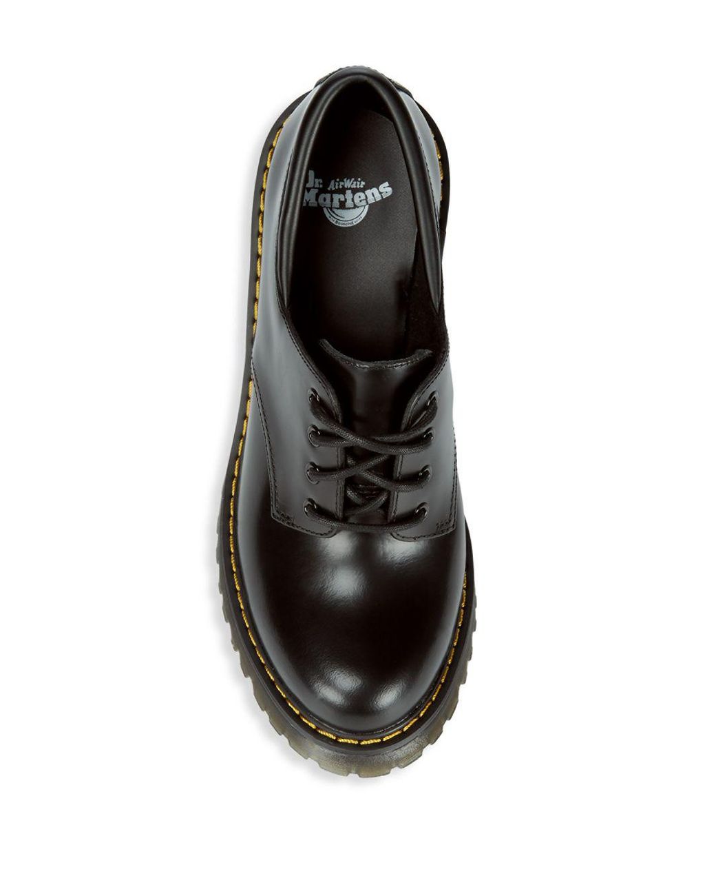 Dr. Martens Leather Salome Lace-up Heels in Black | Lyst