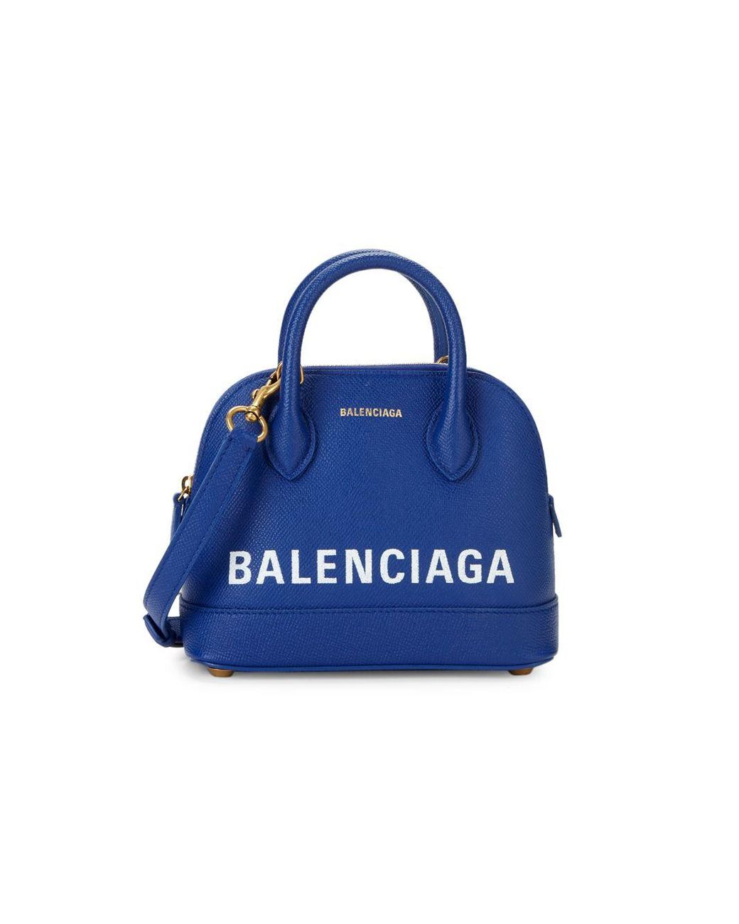 Balenciaga Ville Top Handle Bag Xxs Blue | Lyst