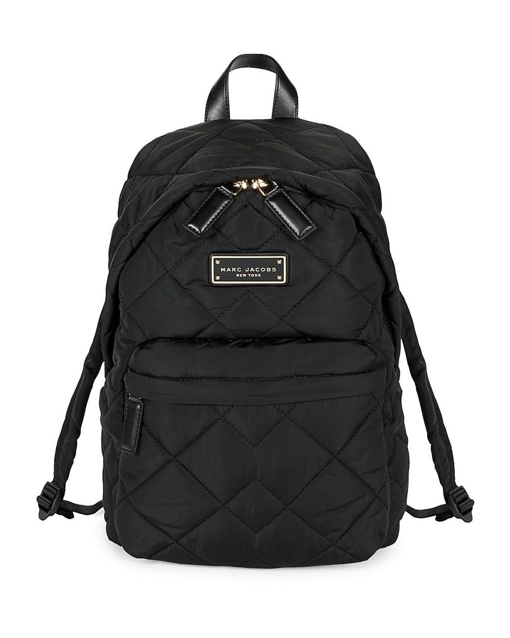 Marc Jacobs Quilted Nylon Backpack in Black Lyst