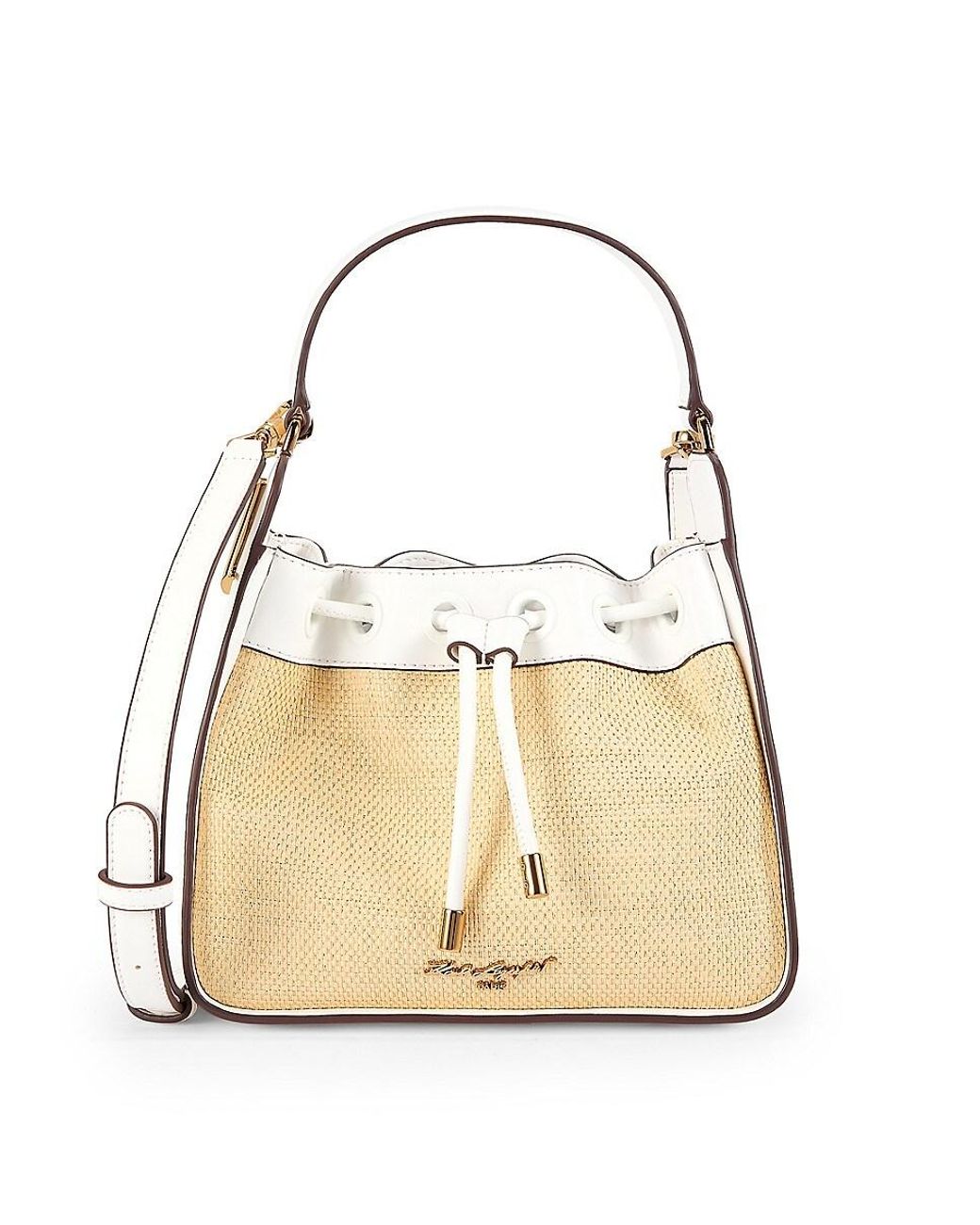 Karl Lagerfeld Sables Top Handle Bag in Natural Lyst UK