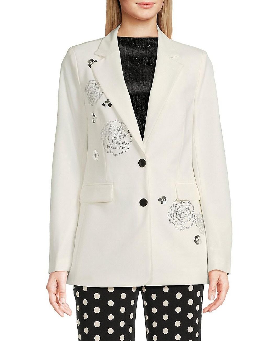 Giglio Karl Lagerfeld Blazer Womens Karl Lagerfeld Blazer With