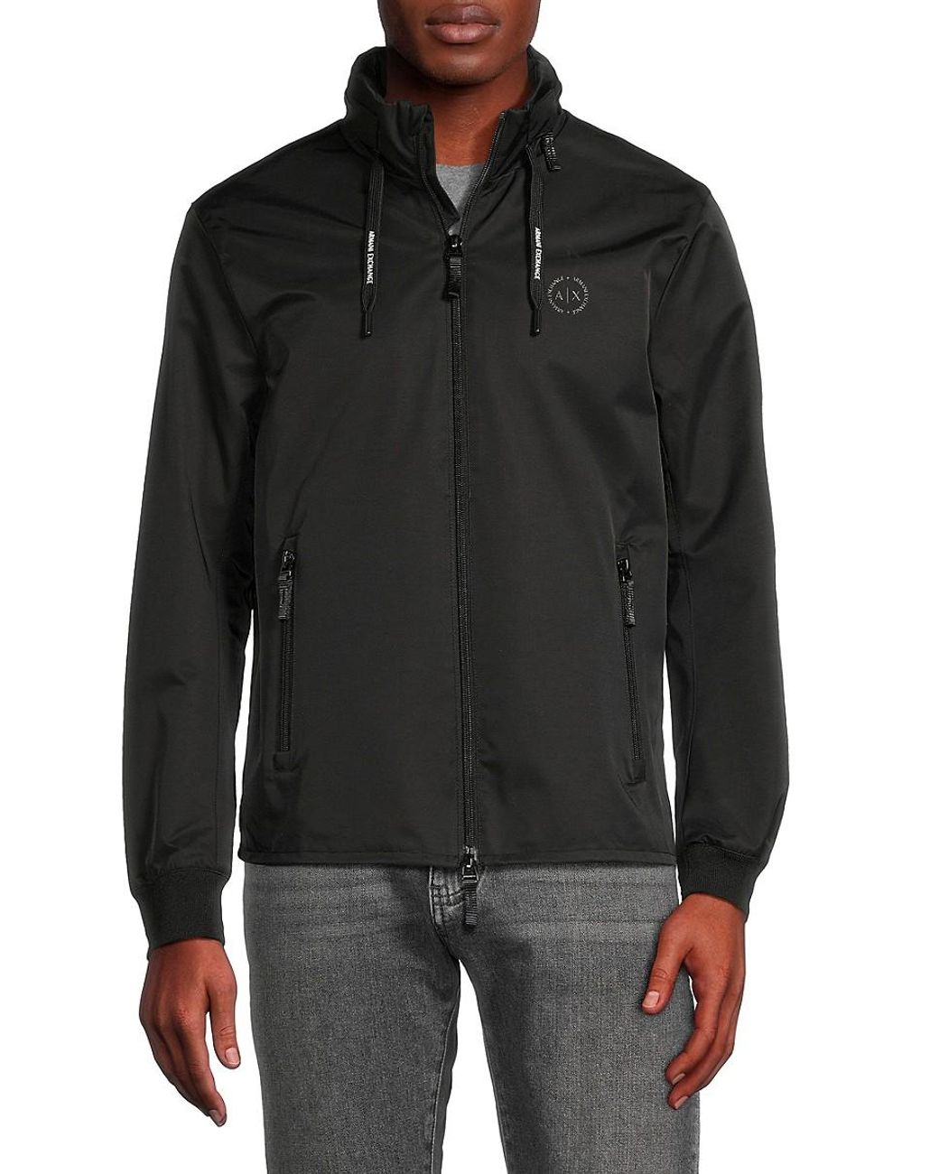 Armani exchange windbreaker best sale