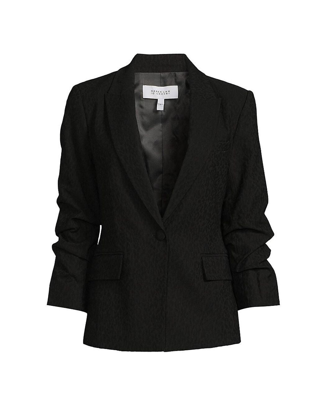 Derek lam 10 crosby deals black coat