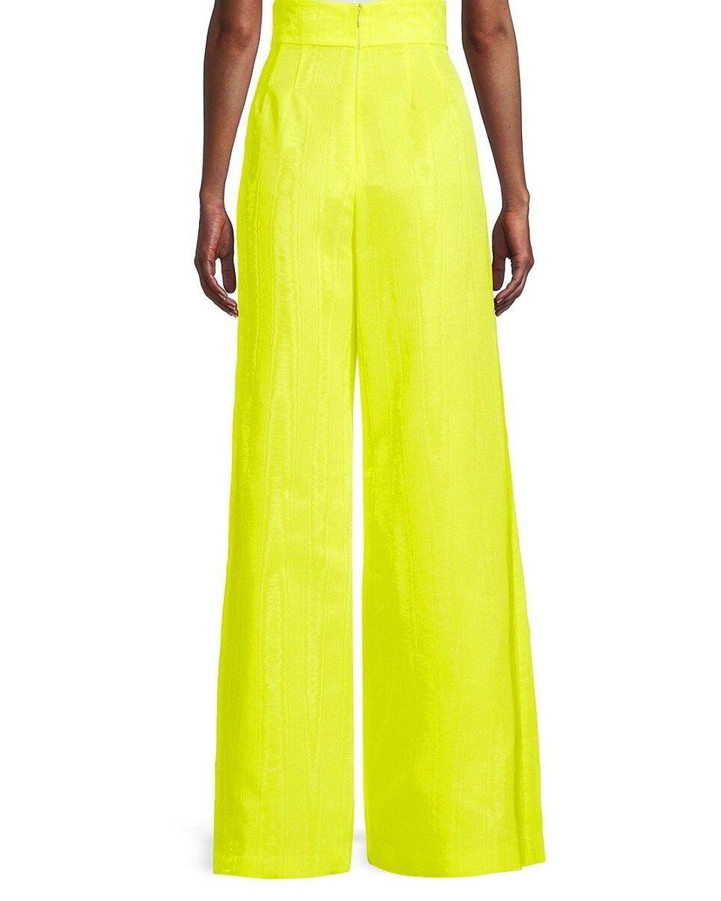 Brandon maxwell hot sale wide leg pants