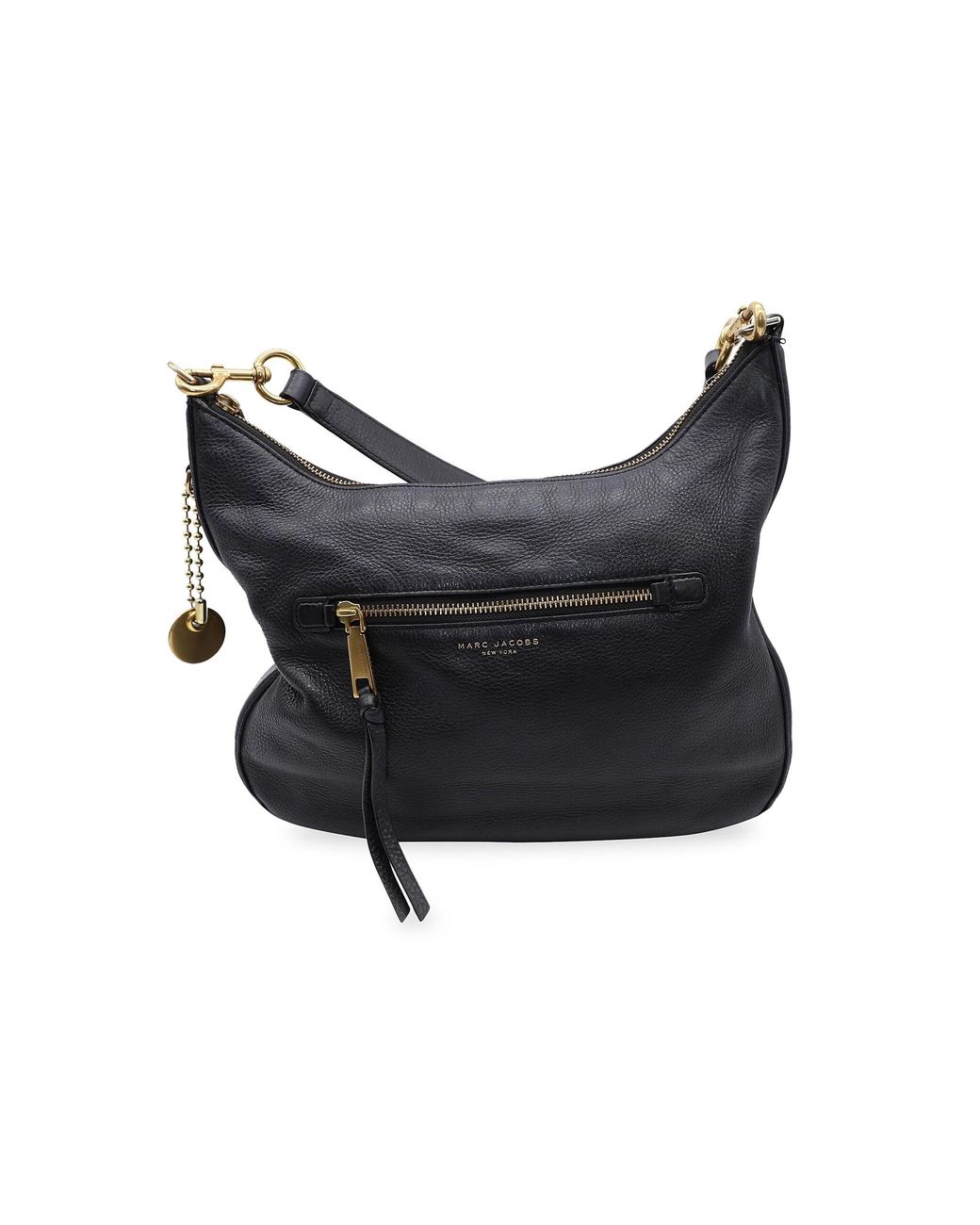 Marc Jacobs Hobo Bag In Black Leather Lyst