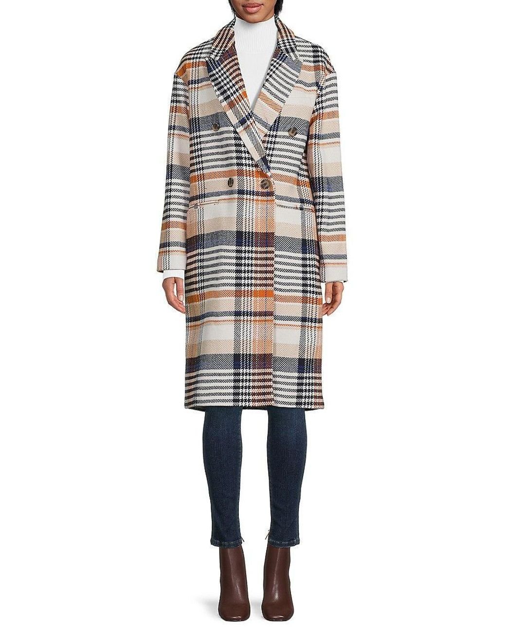 Tahari elaine coat sale
