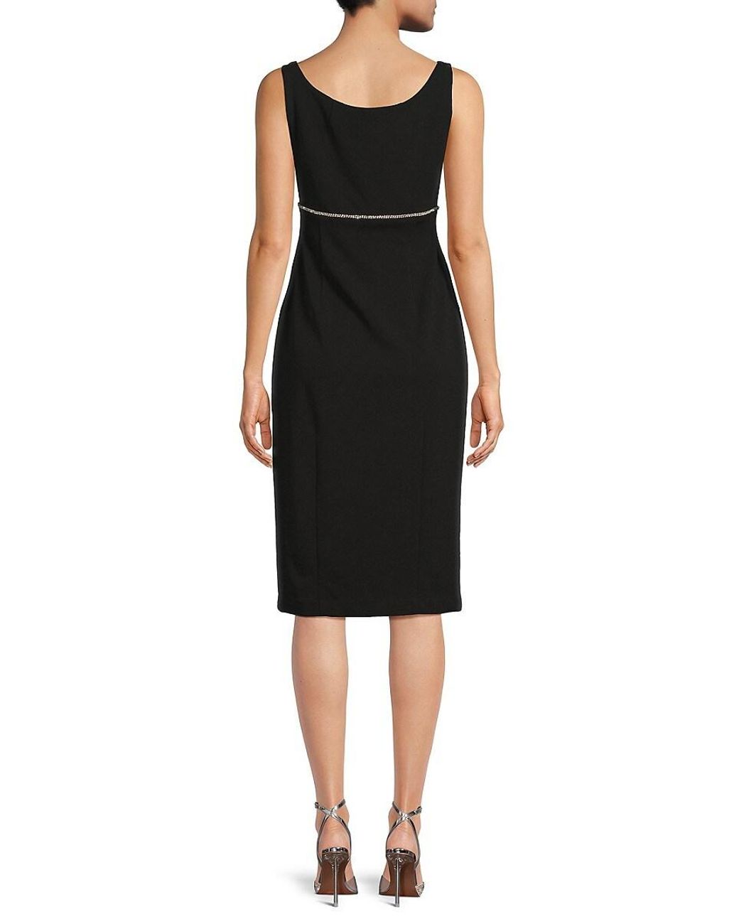 Calvin klein embellished dress online