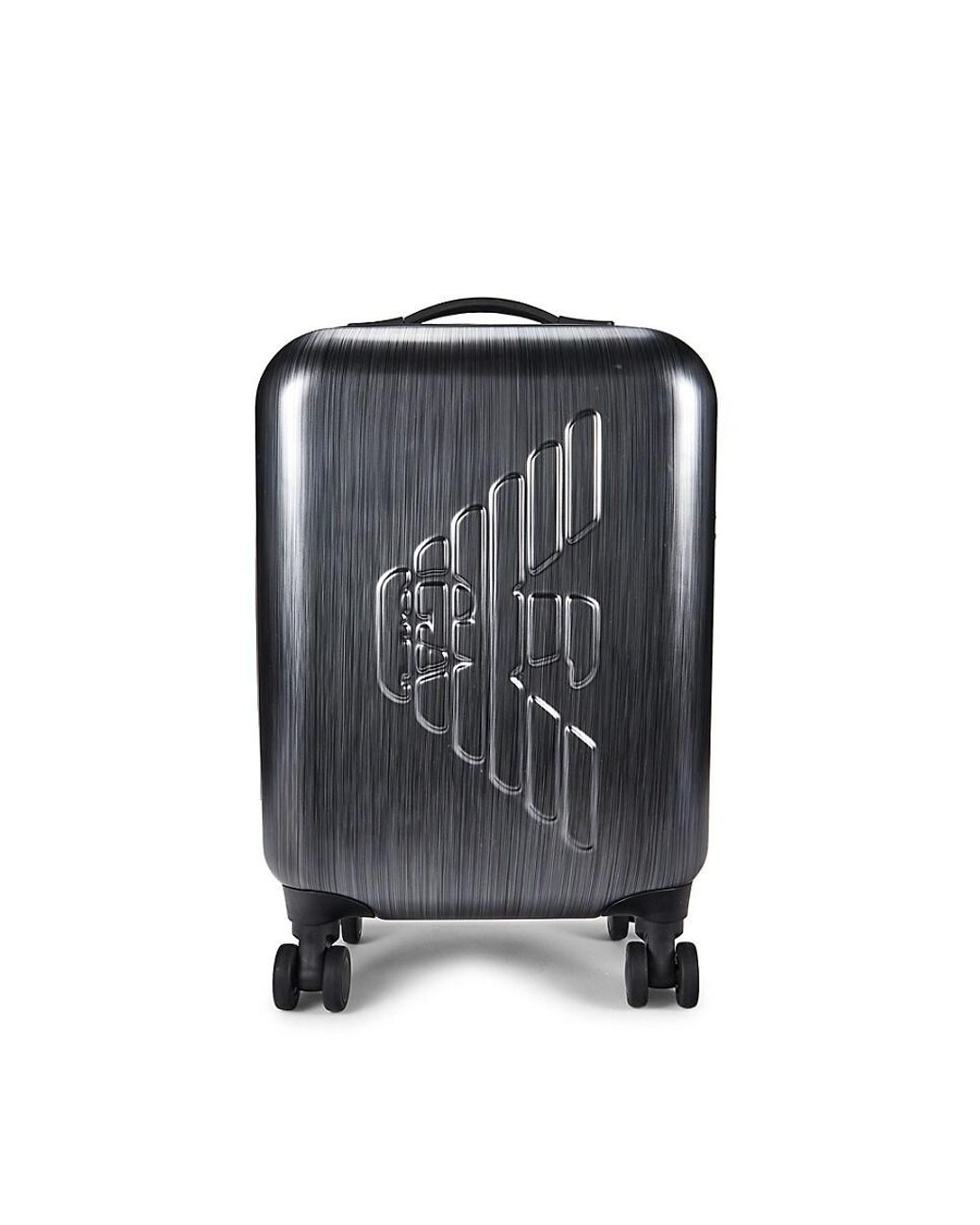 Emporio Armani 18inch Hardside Spinner Suitcase in Black Lyst
