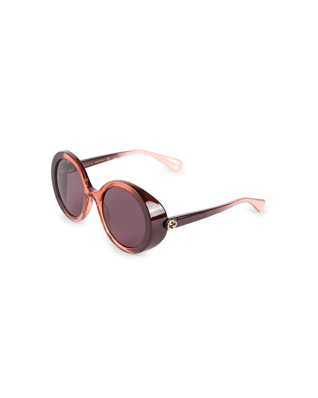 gucci 53mm round sunglasses