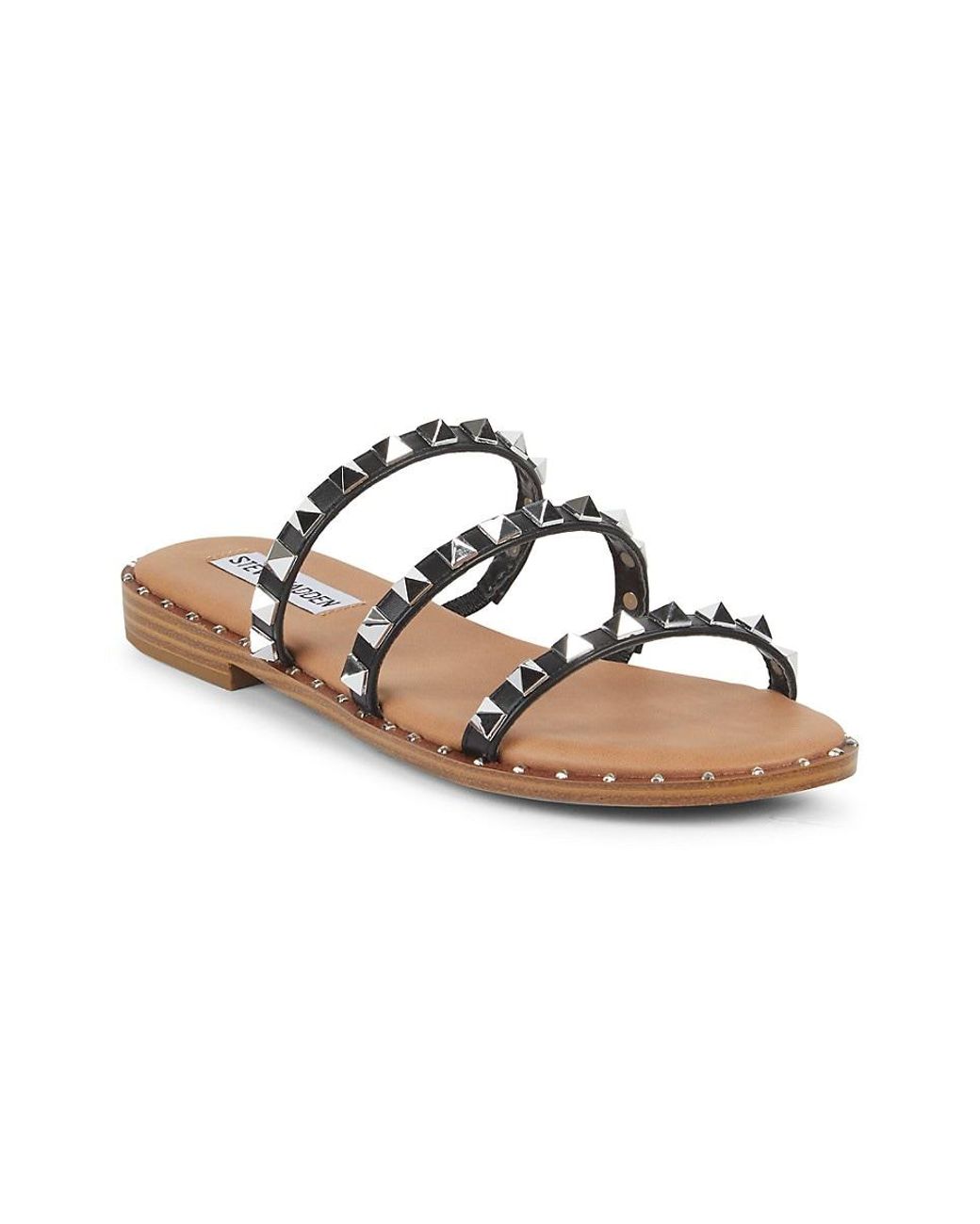steve madden palit studded slide sandals