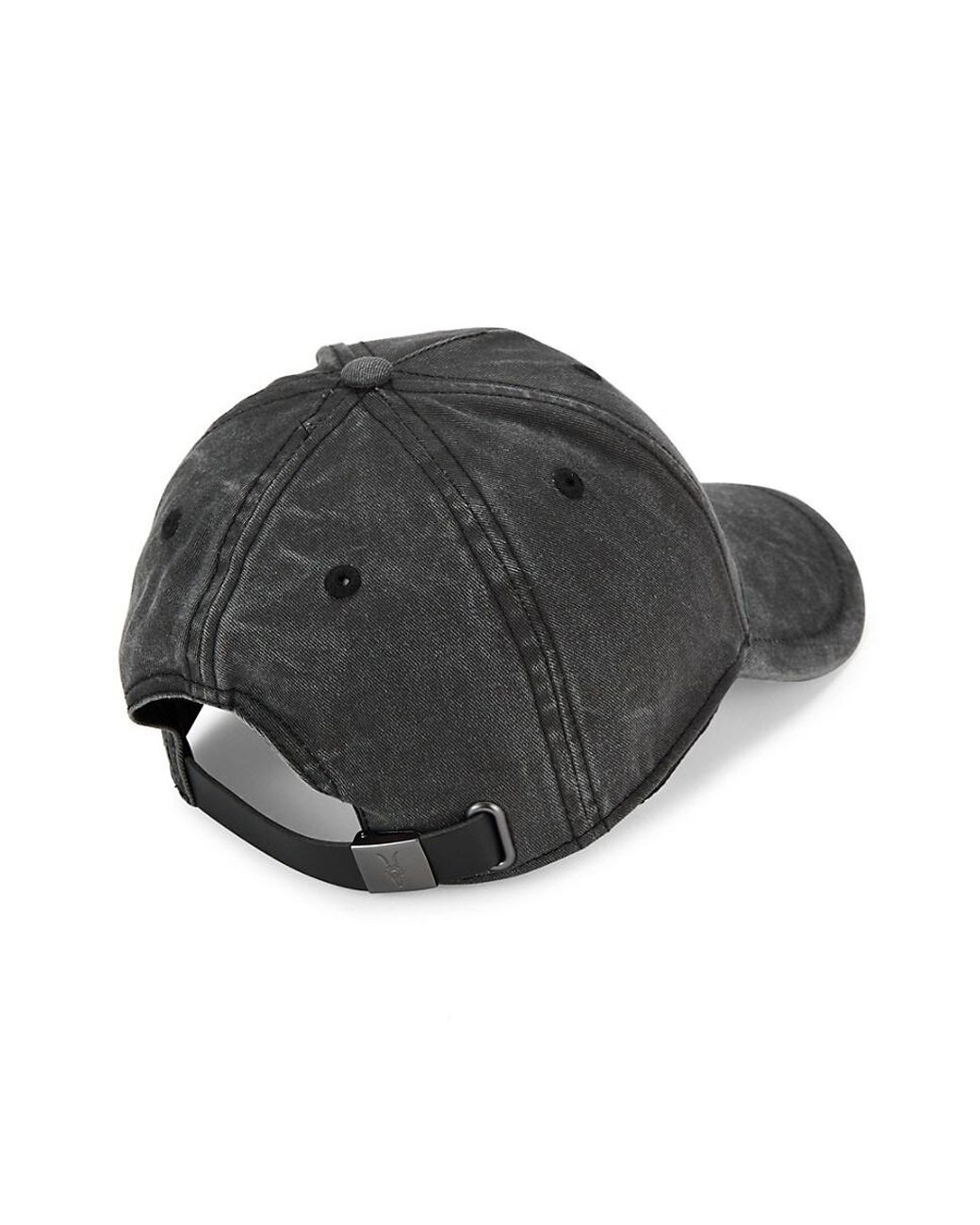 AllSaints Logo Baseball Cap in Gray for Men | Lyst