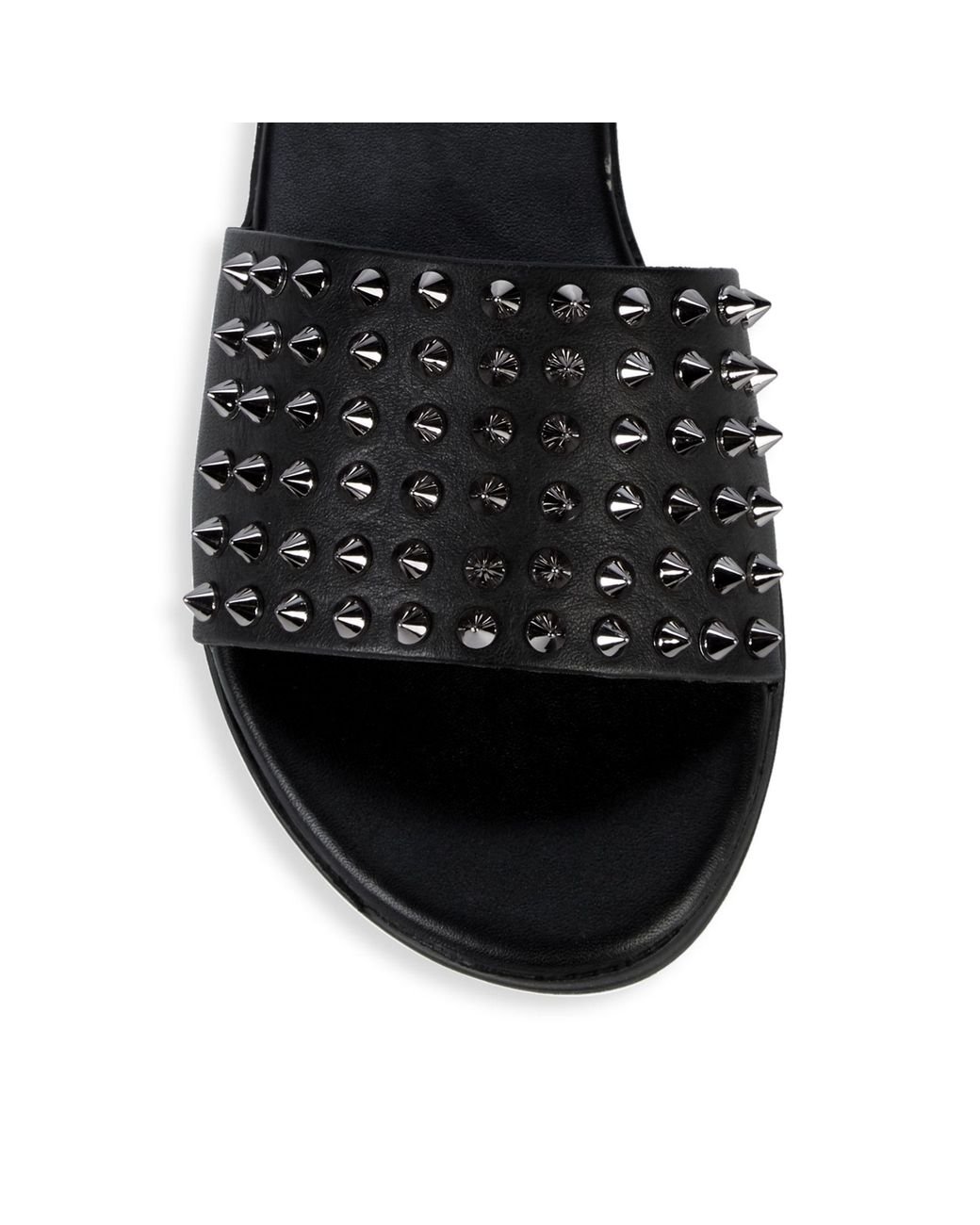 Steve Madden Farryn Slide Sandal in Black Lyst UK
