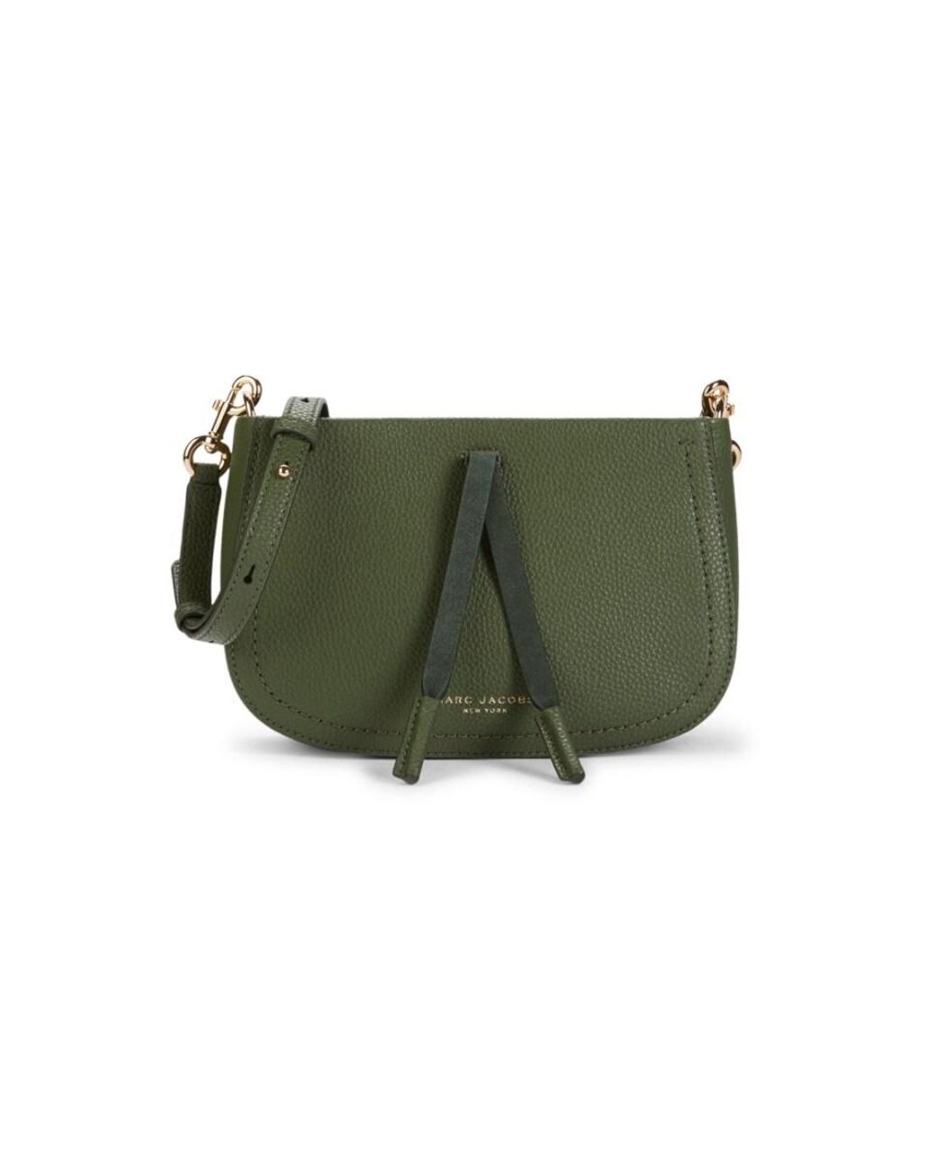 Marc Jacobs Women's Maverick Tassel Leather Crossbody Bag - Green | Lyst