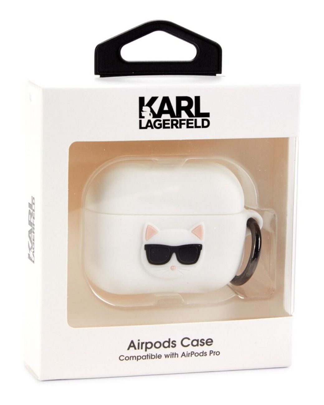Karl Lagerfeld Choupette Airpod Pro Case - White | Lyst