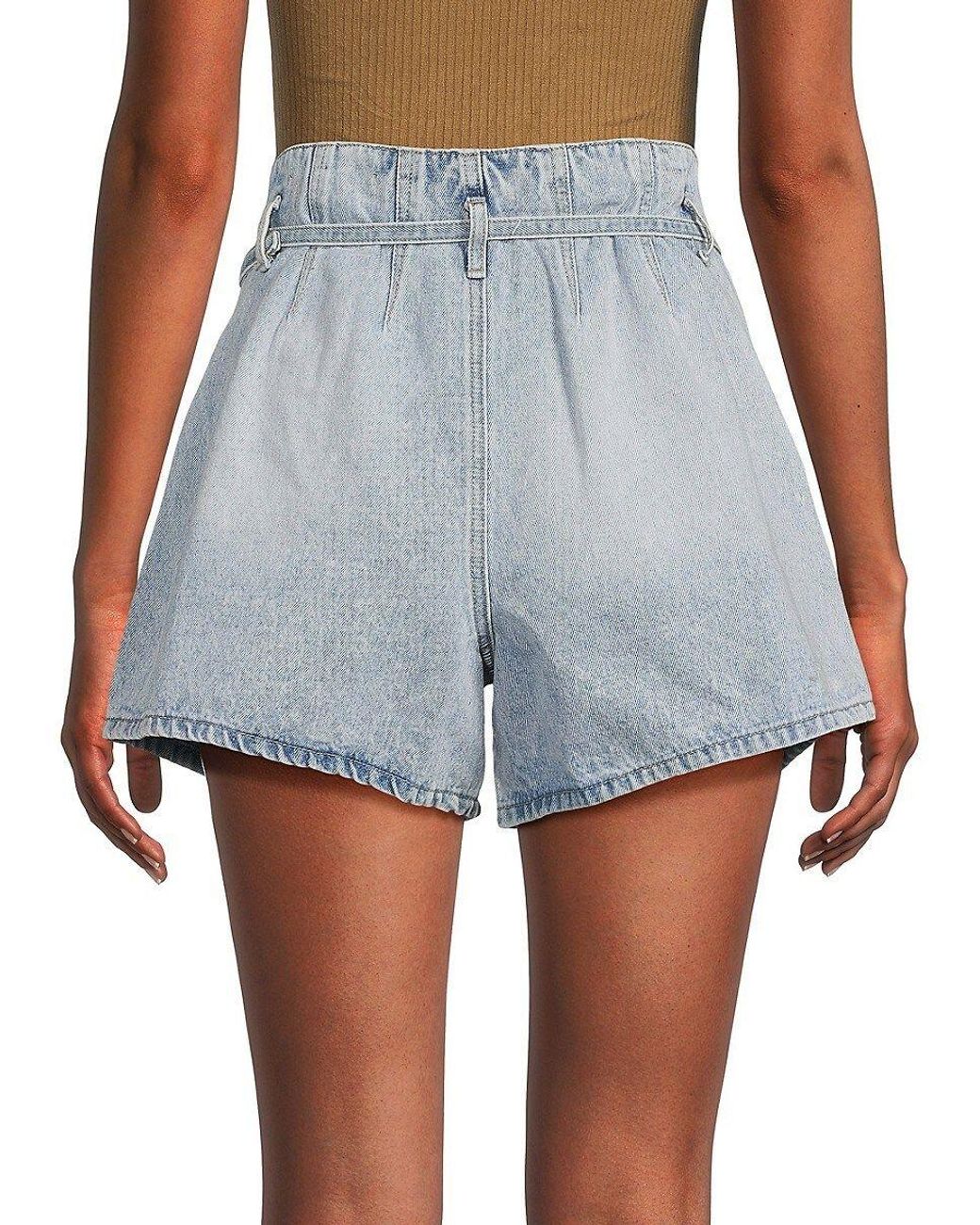 BLANKNYC Short Sleeved Denim Romper