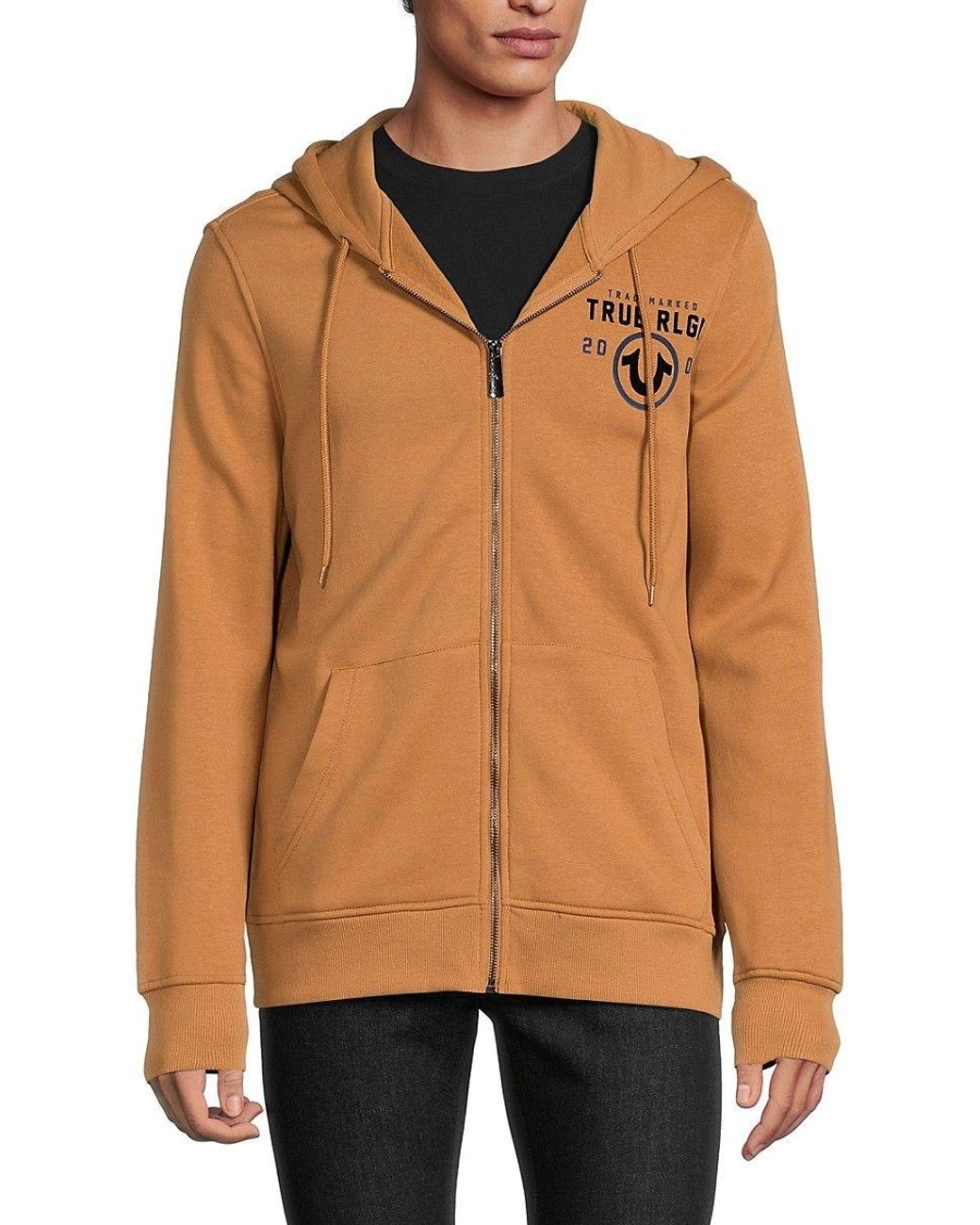 True religion double puff hotsell hoodie
