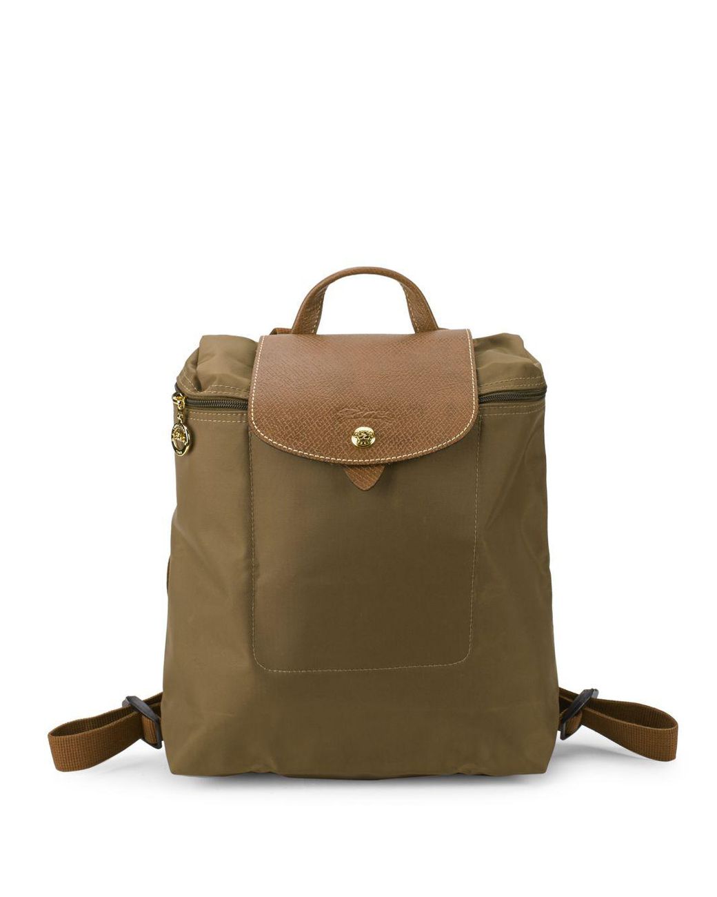 Longchamp Le Pliage Backpack in Natural | Lyst